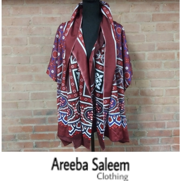 Areeba Saleem | Amazing Full Shawl Wrap - Picture 1 of 8